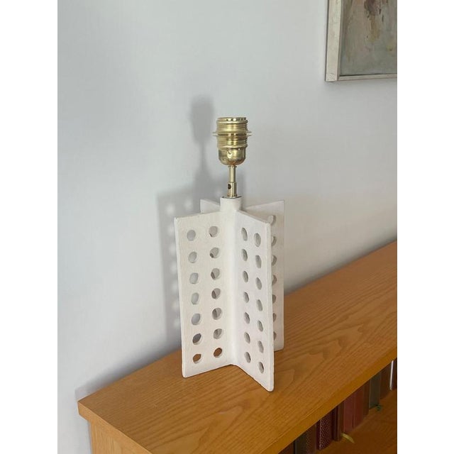 Contemporary L 01 Ceramic Table Lamp by Renzo Maar For Sale - Image 3 of 14