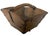 Chinese Antique Chinese Rice Grain Measure Box Dou Wooden Primitive Basket Bucket Iron For Sale - Image 3 of 8