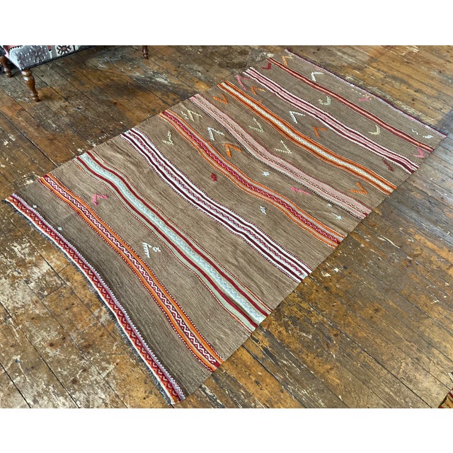 1960s Vintage Anatolian Kilim Rug, 1960s For Sale - Image 5 of 16