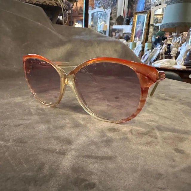 1960s Vintage Italian Oversized Sunglasses by Emilio Pucci For Sale - Image 11 of 12