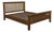 Mission Quarter Sawn Oak Slat Bed - Walnut For Sale