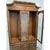 Late 20th Century Faux Bamboo Chinoiserie Illuminated Display Cabinet For Sale - Image 4 of 5