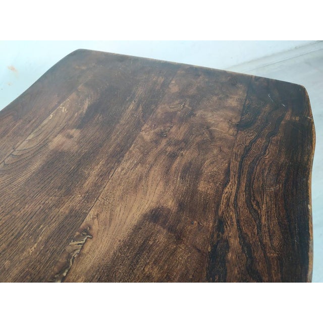 Wood Brutalist Oak Vine Coffee Table, 1950s For Sale - Image 7 of 17