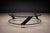 Brazilian Modern Round Coffee Table in Plated & Painted Metal With Glass Top, Brazil, 1960s For Sale In New York - Image 6 of 13