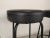 Metal Vintage Black Stools, Set of 3 For Sale - Image 7 of 17