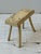 Vintage Rustic Cream Painted Farmhouse Stool, Circa Early 20th Century For Sale In New York - Image 6 of 11