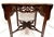 Late 20th Century Baker Charleston Collection Mahogany Drop Leaf Side Table For Sale - Image 11 of 12