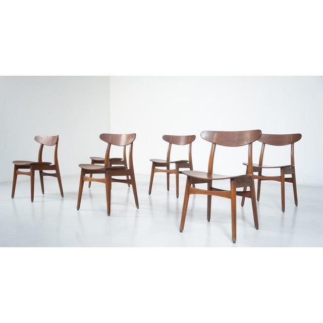Vintage CH30 Dining Chairs by Hans J. Wegner for Carl Hansen & Son, Denmark, 1950, Set of 6 For Sale - Image 18 of 18