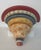 French Country Signed Nance Aitchison 1998 Hand Painted Tuscan Wall Shelf Bracket For Sale - Image 3 of 12