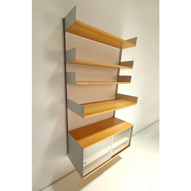 Model 606 Shelving System in Beech by Dieter Rams for Vitsoe, Germany, 1960s For Sale - Image 10 of 12