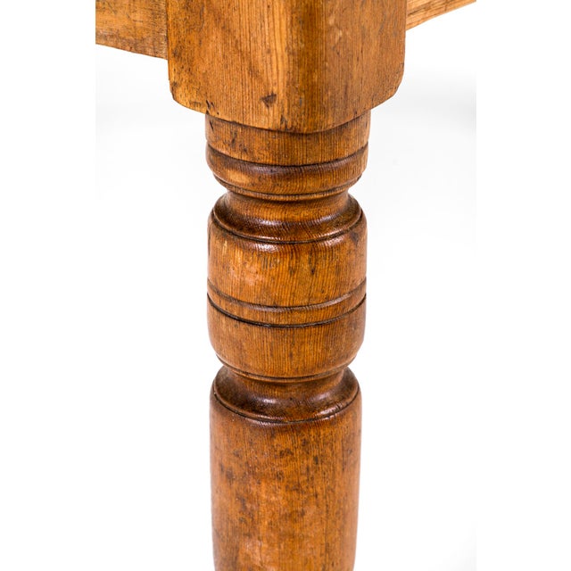 Welsh Farmhouse Table in Pine, 1890s For Sale - Image 10 of 15