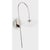 Visual Comfort Ian K. Fowler for Visual Comfort Signature Calvino Arched Single Sconce in Polished Nickel with Clear Glass For Sale - Image 4 of 8