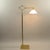 Brass Extendable Floor Lamp with Adjustable Shade, Germany, 1940s For Sale - Image 6 of 14