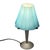 Italian glass lamp made in the 90’s. In good condition. Beautiful skirt like shaped design on a casted aluminium base. Top...