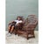 Vintage High Back Brighton Rattan Lounge Chairs - A Pair For Sale - Image 13 of 13