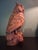 Vintage Hand-Carved Wood Owl For Sale - Image 9 of 12