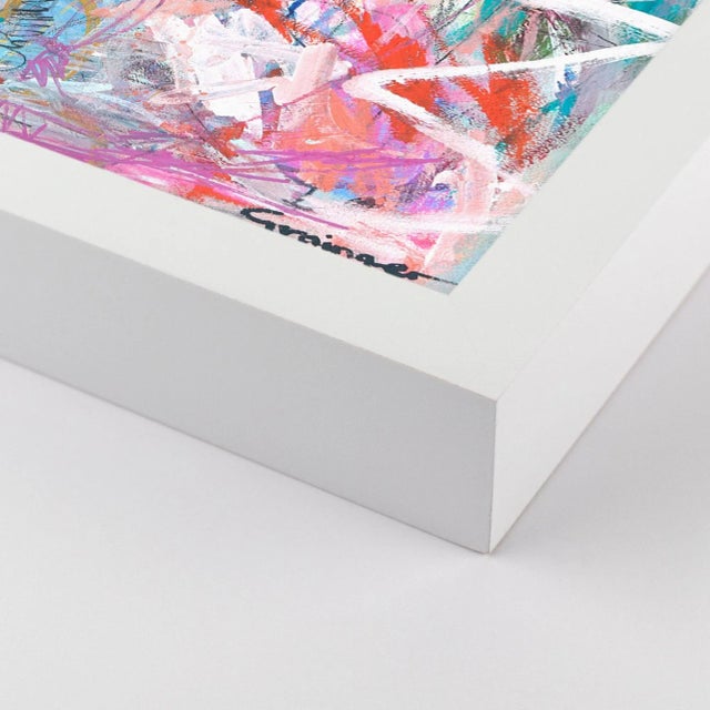 DESCRIPTION: Party on the River Boat by Lesley Grainger in White Frame, Small Art Print SPECIFICATIONS: Type: Framed...