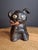 Rare Black Colorway Antique Hubley Cast Iron Fido Dog Still Bank 1904 Orig Paint For Sale In Boston - Image 6 of 18