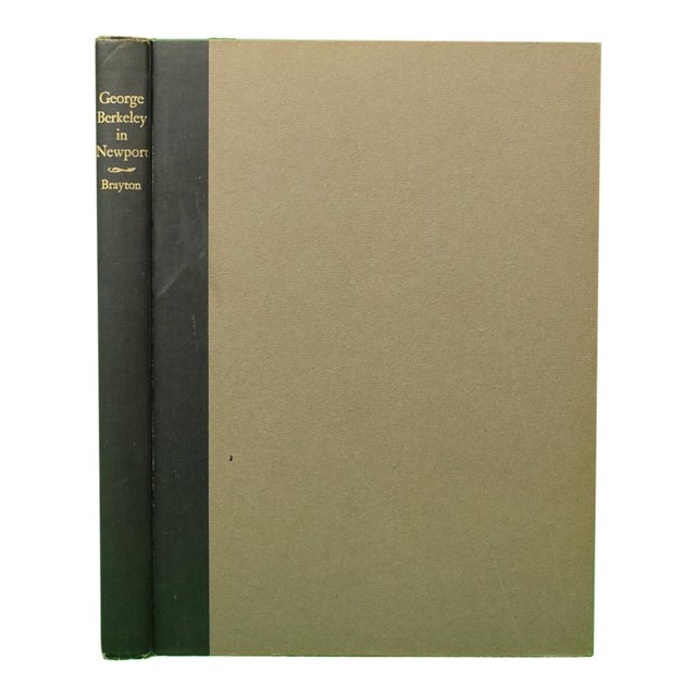 "George Berkeley in Newport" 1954 Brayton, Alice (Inscribed) For Sale