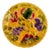 Large French Faience Serving Charger Plate With Mixed Fruit by Sarreguemines, Circa1940 For Sale