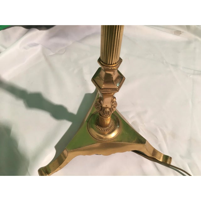 Metal Brass Floor Lamp, 1970s For Sale - Image 7 of 14