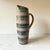 Bitossi Bitossi Sgraffito Pitcher by Aldo Londi – Italian Pottery Vase With Blue Interior For Sale - Image 4 of 10