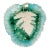 19th Century Majolica Fern Leaf Dish For Sale