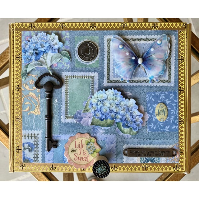 Circa 2000 ProCigar Festival Decoupage-Inspired Jewelry Box / Sampler Cigar Box - Dominican Republic For Sale - Image 9 of 12