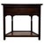 Brown Early 20th Century Antique English Oak Side Table with Drawer For Sale - Image 8 of 12