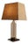 Sculptural Brass Table Lamp, 1970s For Sale