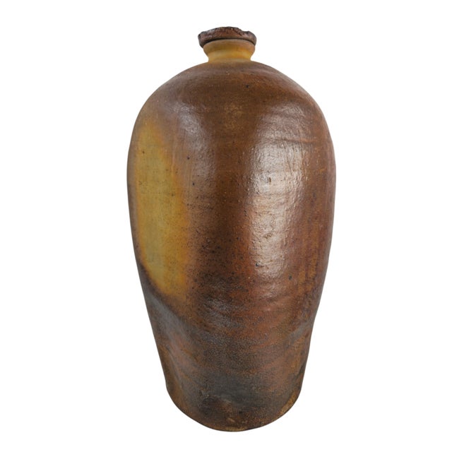 Bohemian Stoneware Acid Bottle from Starck Works Břasy, 1903 For Sale - Image 3 of 9