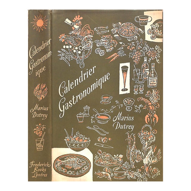 "Calendrier Gastronomique: Histoires De Cuisine" 1960 For Sale