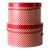Vintage Candy Cane Stripe Hat Boxes Pair For Sale