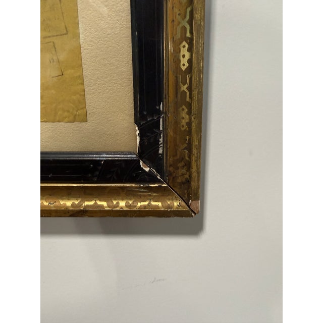 Gold Henri Matisse Galerie Maeght “Ce Dessin Me Plaît” Exhibition Poster, Paris, 1945 For Sale - Image 8 of 11