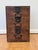 A beautifully worn Japanese ko-tansu (small chest) dating to the Meiji period, circa 1868–1912. Constructed of sugi...
