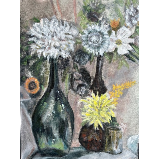 1970s 1978 'Still Life With Kathy,' Oil on Canvas, Harold Isserlis (American, 1931 - 2012) — Framed For Sale - Image 5 of 12