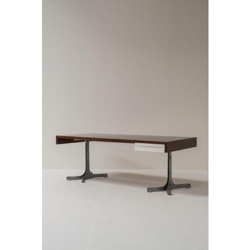 Executive Desk by Trau Arredamenti Metallici S.P.A, 1960s For Sale - Image 12 of 18