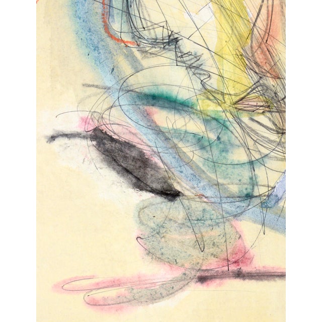 Abstract Expressionism Argentinian Tango, Mixed Media Abstract Expressionist by Ricardo De Silva For Sale - Image 3 of 6