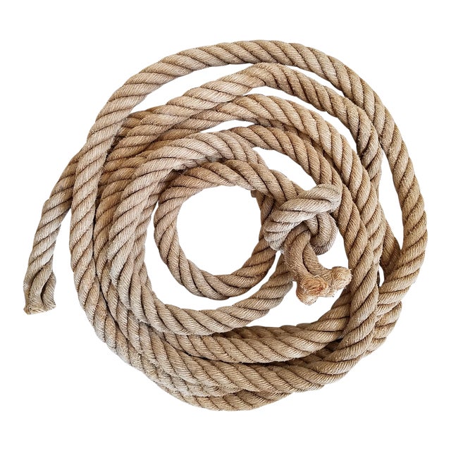 Vintage Nautical Dock Rope Chairish