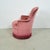 Boudoir Cocktail Chair in Pink Velvet, 1980s For Sale - Image 6 of 10