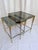 Chrome 1970s Maison Baguès Nesting Tables, Set of Two For Sale - Image 8 of 10