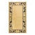 1920s Small Beige Open Field Swastika Antique Chinese Peking Rug For Sale