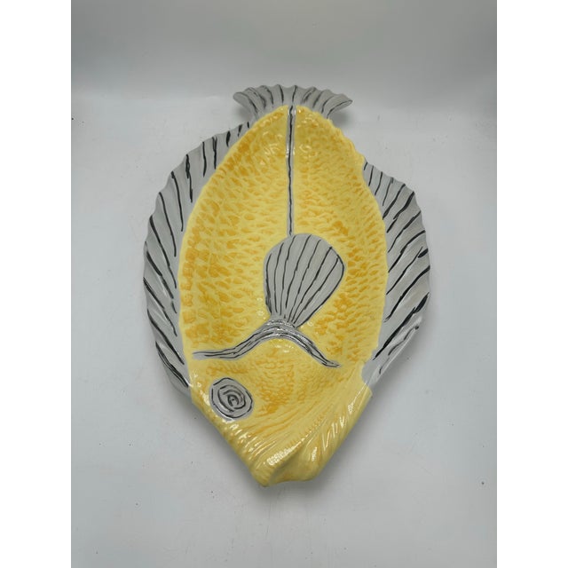 1960s Vintage Fish Platter For Sale - Image 5 of 7