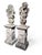 Italian Artist, Cherub Sculptures on Pedestals, 19th Century, Terracotta, Set of 2 For Sale - Image 10 of 12