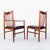 Brick Red Vintage Arne Vodder Model 422 Rosewood & Leather Danish Modern Dining Chairs For Sale - Image 8 of 12