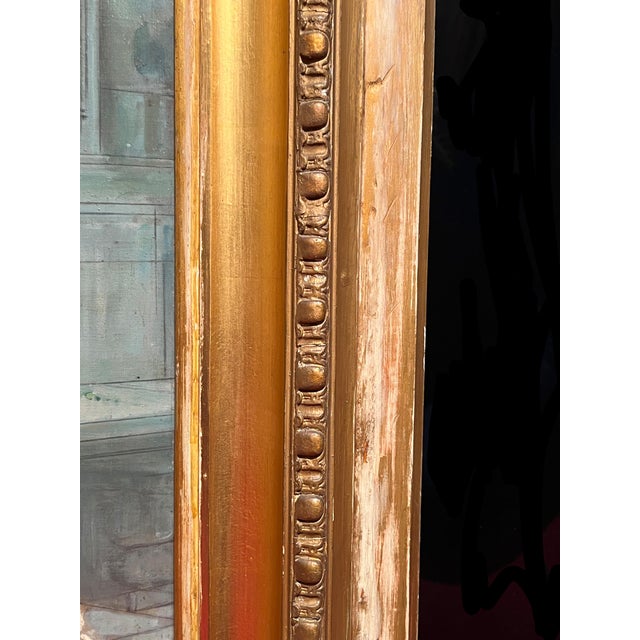 Salvatore Postiglione, Pastime of a Young Lady from a Good Family, Oil on Canvas, 19th Century, Framed For Sale - Image 11 of 17