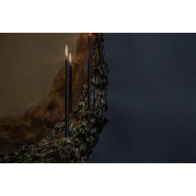 Not Yet Made - Made To Order People II Mirror in Cast Bronze by William Guillon For Sale - Image 5 of 10