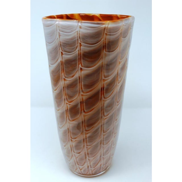 Mid 20th Century Seguso Viro - Canocie Amaze Vase by Seguso Viro For Sale - Image 5 of 9