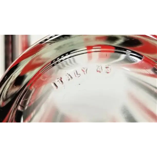 Italian Mid Century 1950s Glassware Barware Made in Italy For Sale - Image 14 of 15
