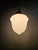 Art Deco Pendant Light in Molded & Pressed White Opaline Glass, 1930s For Sale - Image 10 of 13